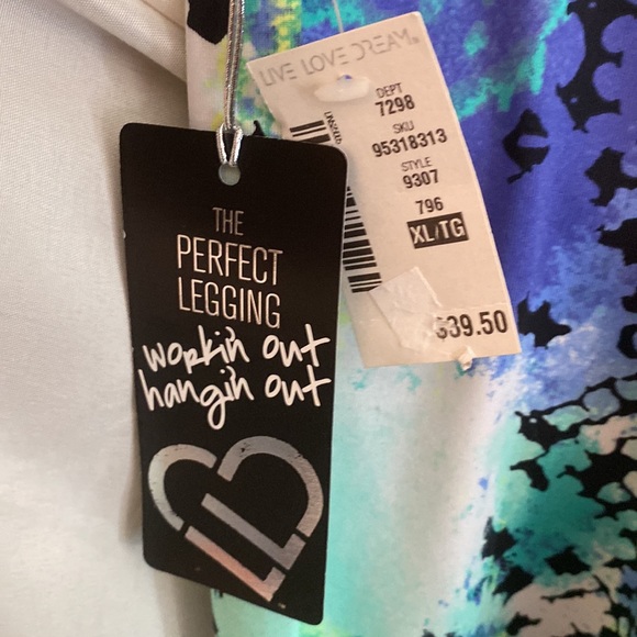 Live love dream the perfect active crop  legging new with tags - Picture 4 of 7